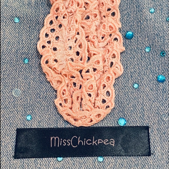 🌟HP🌟VTG 1990s Handmade Ring Handle Chunky Knit Bucket Bag by Miss Chickpea - Picture 8 of 13